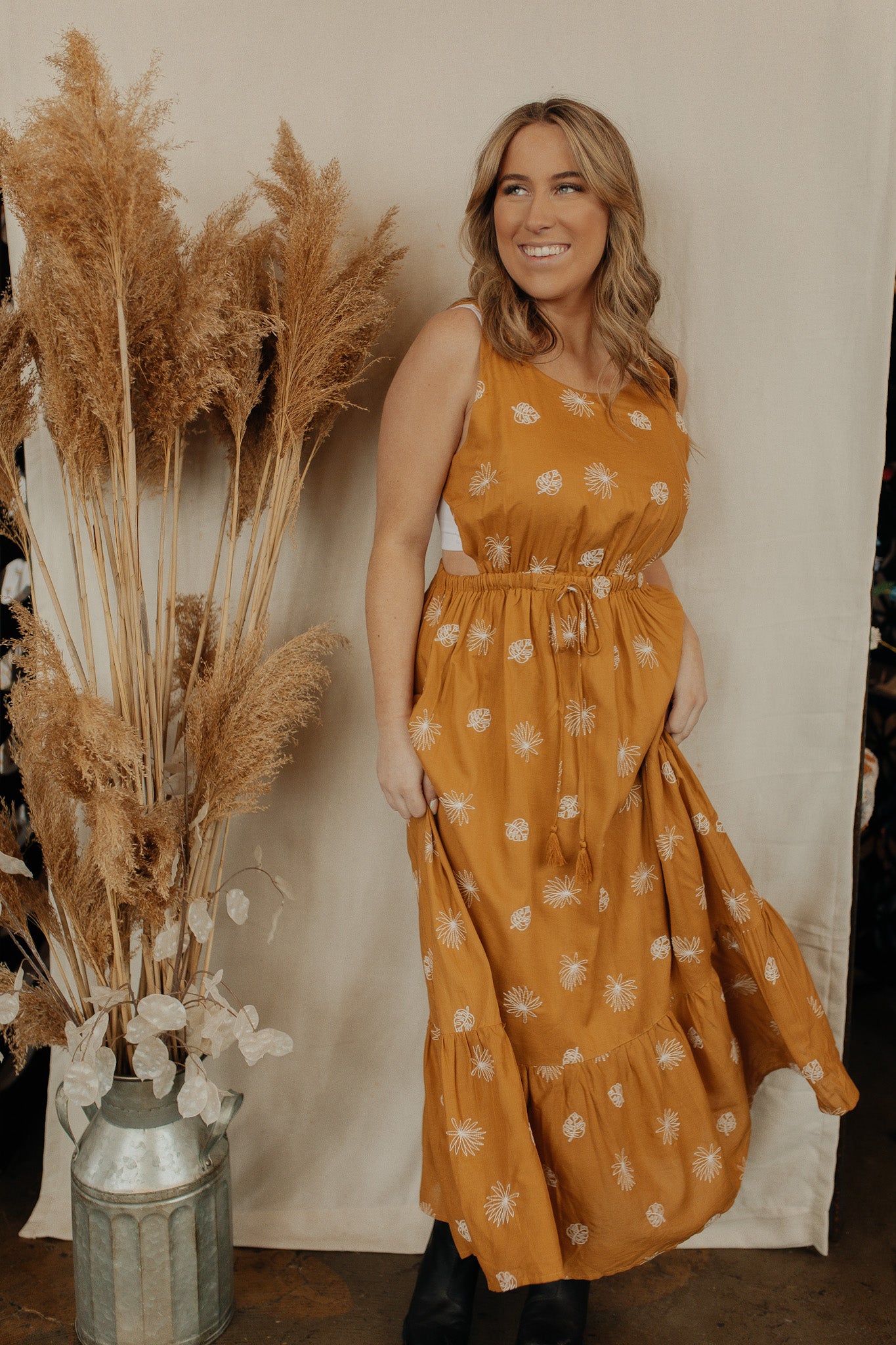 Golden Field Dress